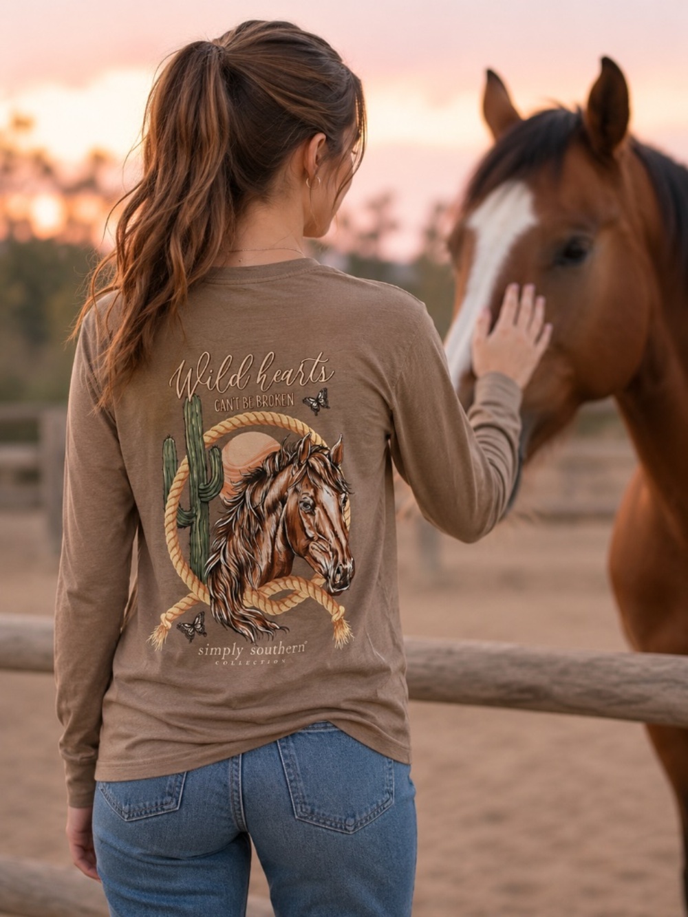 Simply Southern Long sleeve t-shirt Size S